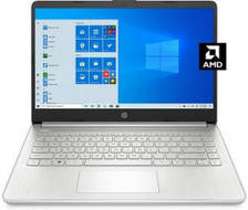 HP 14-fq0070nr (26Z15UA) Laptop (AMD Dual Core APU/4 GB/64 GB eMMC/Windows 10)