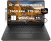 HP 14-fq1003cl (81K12UA) Laptop (AMD Quad Core Ryzen 3/8 GB/256 GB SSD/Windows 11)