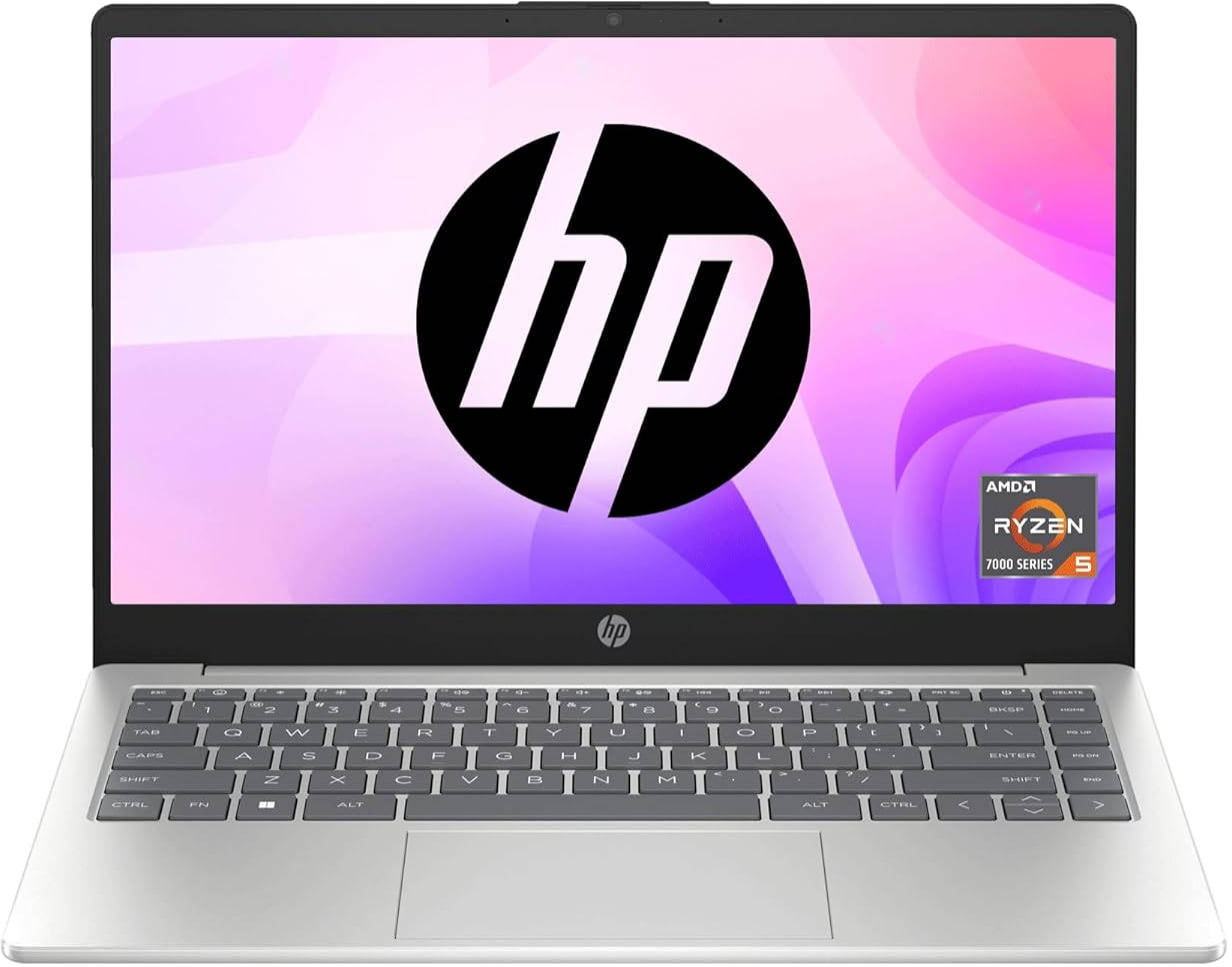 HP 14-hr0000AU (8H9G3PA) Laptop (AMD Quad Core Ryzen 5/16 GB/512 GB SSD/Windows 11)