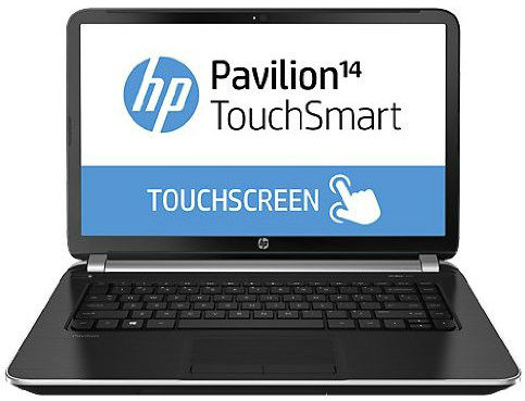 HP Pavilion TouchSmart 14-n019nr (E8A56UA) Laptop (Core i5 4th Gen/4 GB/500 GB/Windows 8) Price