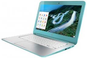 HP Chromebook 14-q039wm (F0H07UA) Netbook (Celeron Dual Core/4 GB/16 GB SSD/Google Chrome) Laptop
