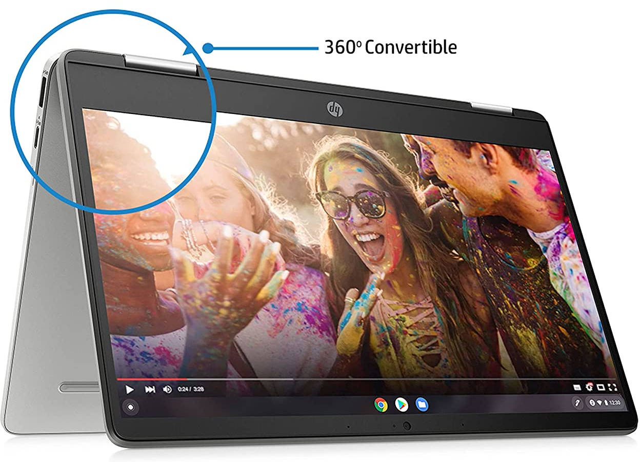 HP Chromebook 14a-ca0504TU (678M6PA) Laptop (Intel Celeron Dual Core/4 GB/64 GB eMMC/Google Chrome)
