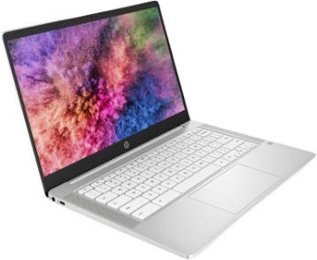HP Chromebook 14a-ca0505TU (678M7PA) Laptop (Intel Celeron Dual Core/4 GB/64 GB eMMC/Google Chrome)