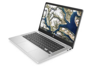 HP Chromebook 14a-na0010ca (9VU02UA) Laptop (Celeron Dual Core/4 GB/64 GB SSD/Google Chrome)