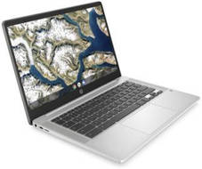 HP Chromebook 14a-na0010ca (9VU02UA) Laptop (Celeron Dual Core/4 GB/64 GB SSD/Google Chrome)