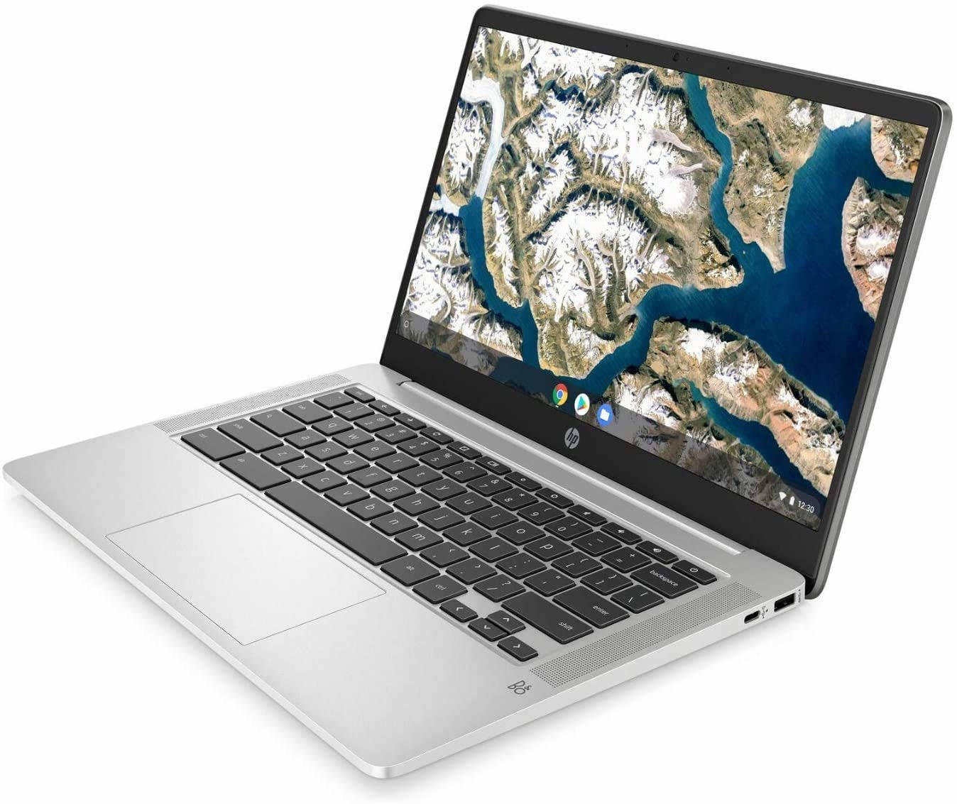 HP Chromebook 14a-na0023cl (1G128UA) Laptop (Intel Celeron Dual Core/4 GB/64 GB eMMC/Google Chrome)