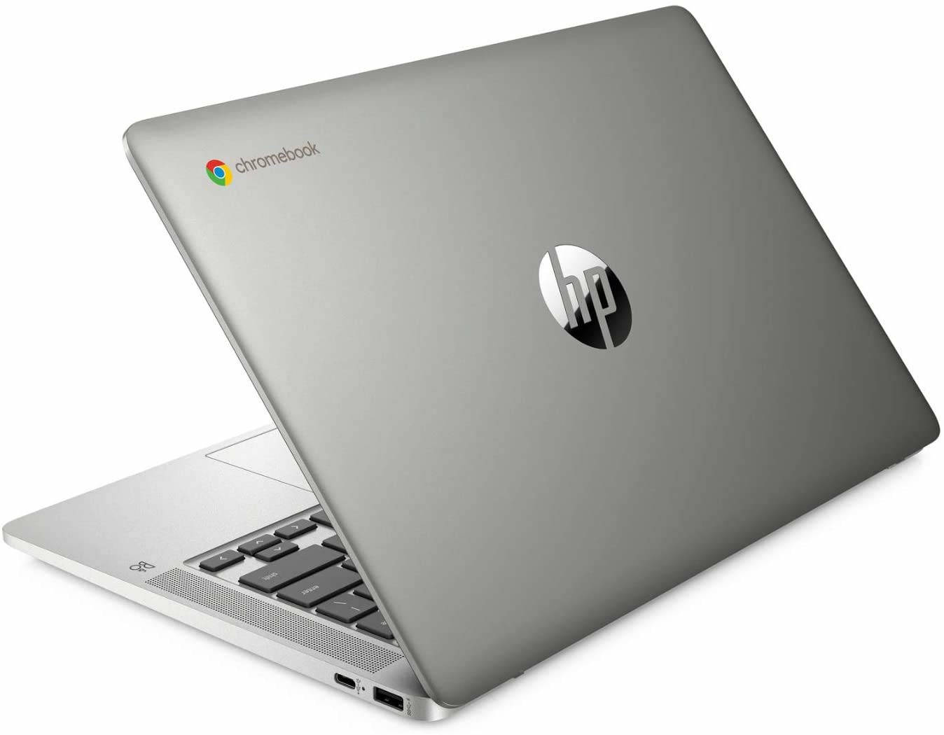 HP Chromebook 14a-na0023cl (1G128UA) Laptop (Intel Celeron Dual Core/4 GB/64 GB eMMC/Google Chrome)