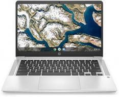 HP Chromebook 14a-na0030nr (9LL05UA) Laptop (Celeron Dual Core/4 GB/32 GB SSD/Google Chrome)