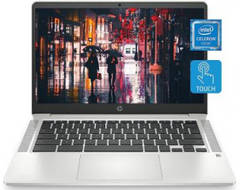 HP Chromebook 14a-na0130nr (4A4Z3UA) Laptop (Intel Celeron Dual Core/4 GB/32 GB eMMC/Google Chrome)