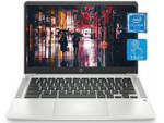 HP Chromebook 14a-na0130nr (4A4Z3UA) Laptop (Intel Celeron Dual Core/4 GB/32 GB eMMC/Google Chrome)