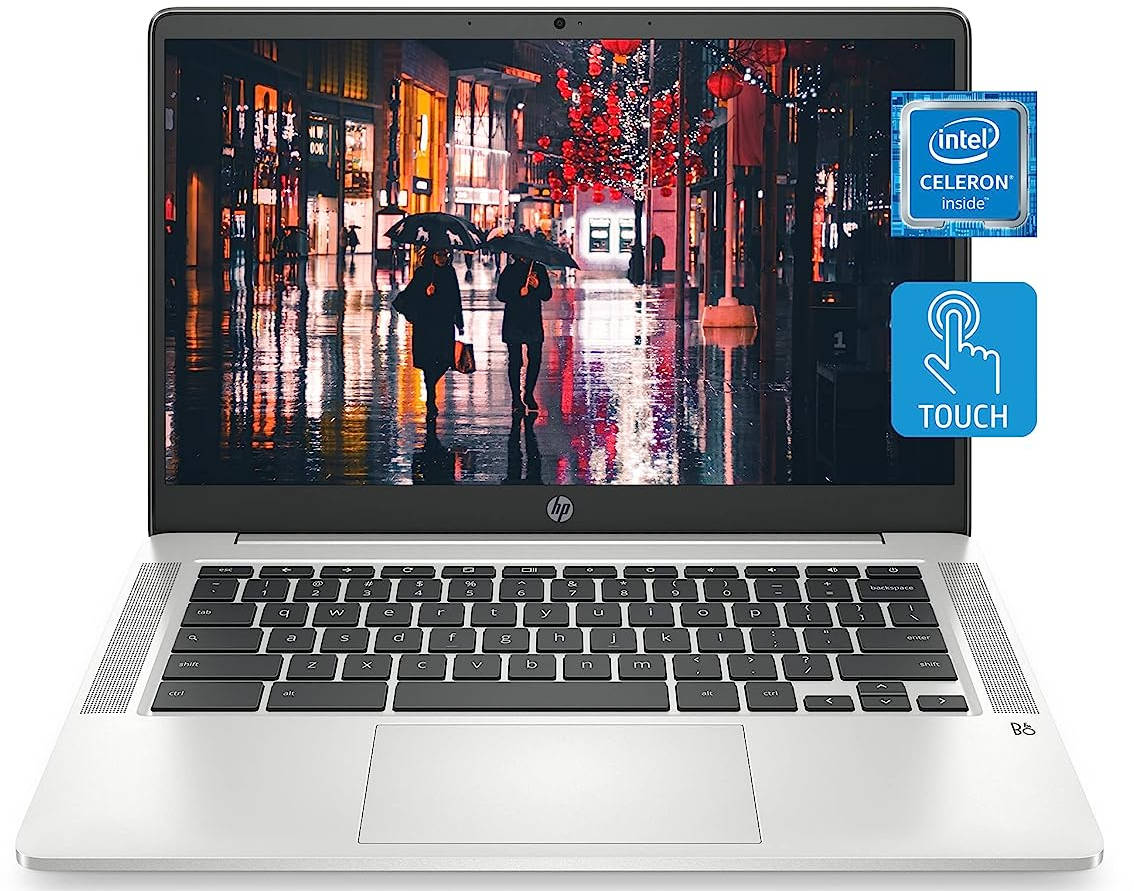 HP Chromebook 14a-na0130nr (4A4Z3UA) Laptop (Intel Celeron Dual Core/4 GB/32 GB eMMC/Google Chrome)