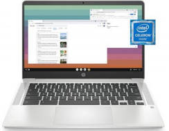 HP Chromebook 14a-na0210nr (60F58UA) Laptop (Intel Celeron Quad Core/4 GB/64 GB eMMC/Google Chrome)