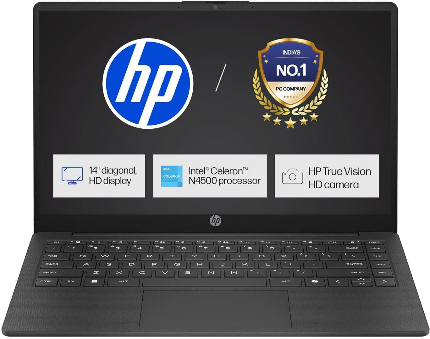 HP 14s-dq3149TU (C6TP1PA) Laptop (Intel Celeron Dual Core/8 GB/512 GB SSD/Windows 11)