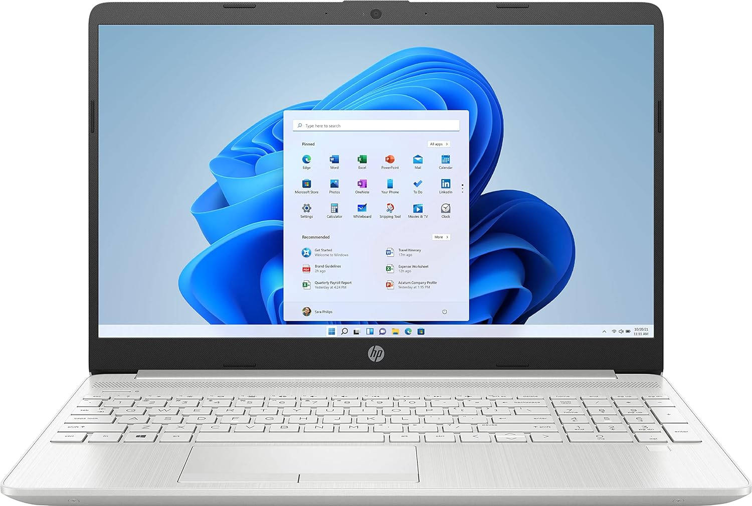HP 15-dw3033dx (405F6UA) Laptop (Core i3 11th Gen/8 GB/256 GB SSD/Windows 10)