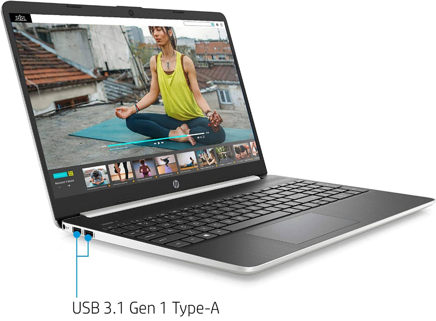 HP 15-dy1023dx (7WR60UA) Laptop (Core i5 10th Gen/12 GB/256 GB SSD/Windows 10)