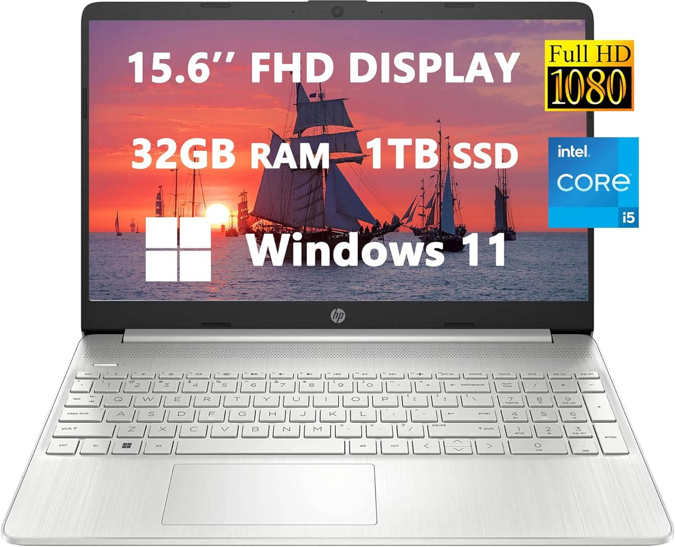 HP 15-dy2795wm (6M0Z7UA) Laptop (Core i5 11th Gen/8 GB/256 GB SSD/Windows 11)