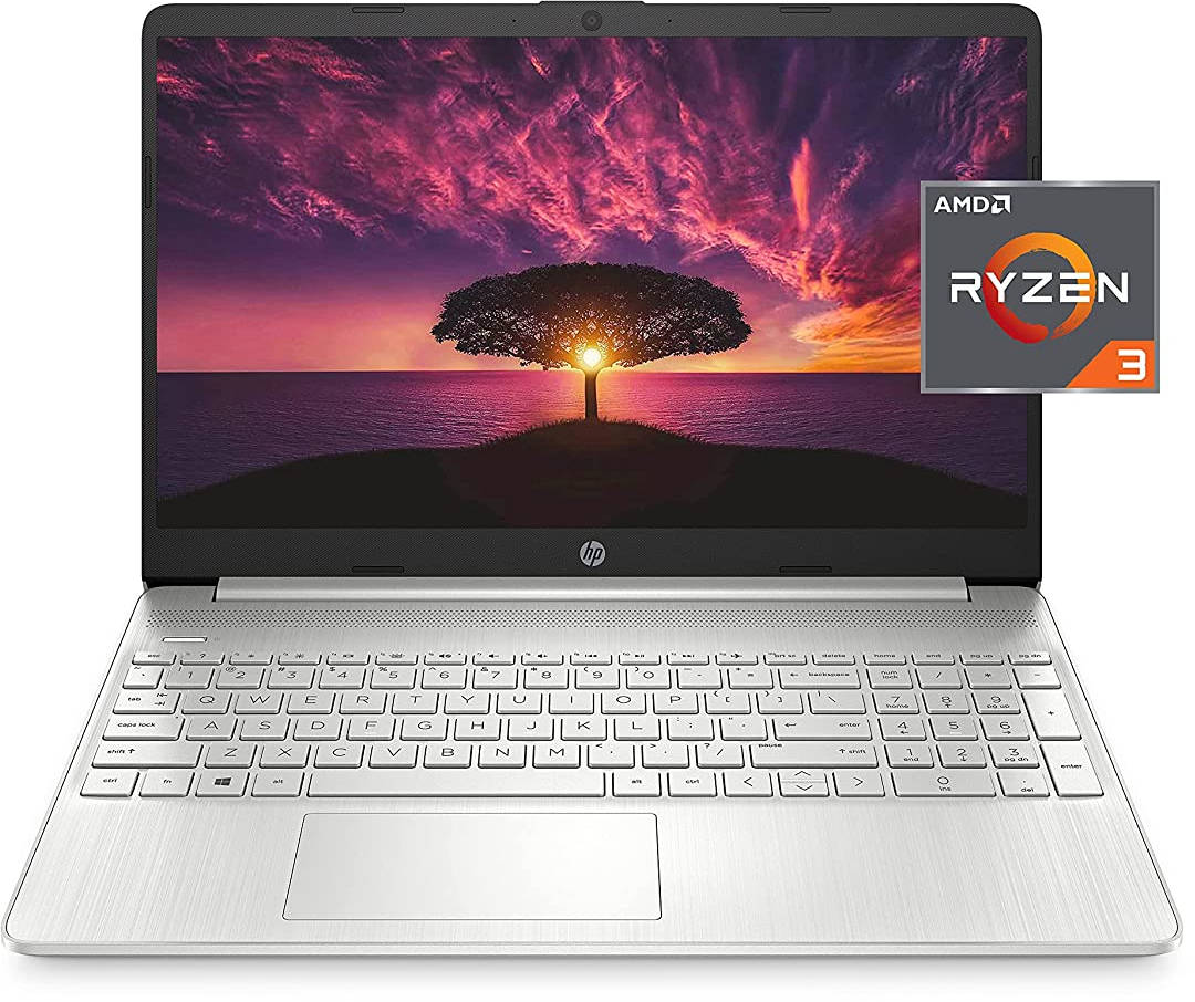 HP 15-ef1050nr (2W7N9UA) Laptop (AMD Dual Core Ryzen 3/8 GB/256 GB SSD/Windows 10)