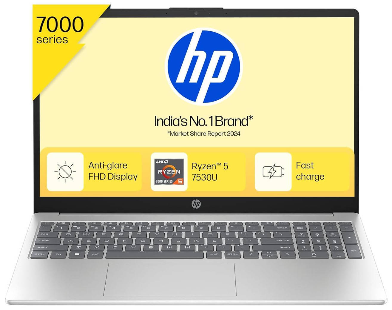 HP 15-fc0389AU (B7UV7PA) Laptop (AMD Hexa Core Ryzen 5/16 GB/512 GB SSD/Windows 11)