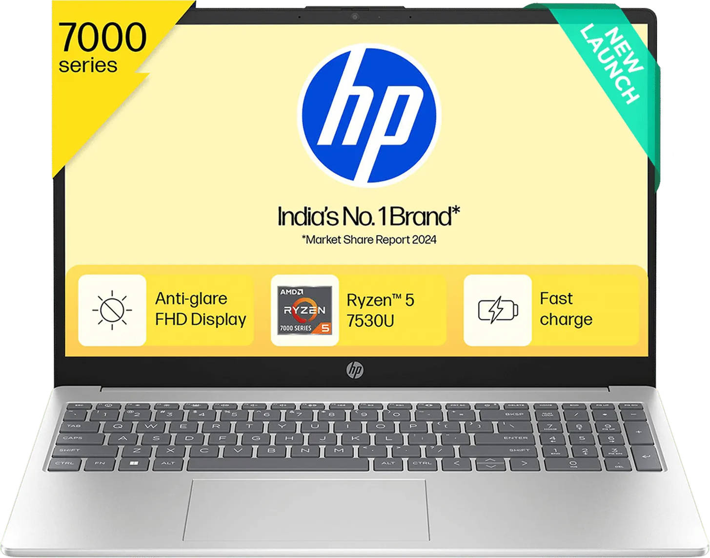 HP 15-fc0703AU (C9EZ5PA) Laptop (AMD Hexa Core Ryzen 5/16 GB/512 GB SSD/Windows 11)