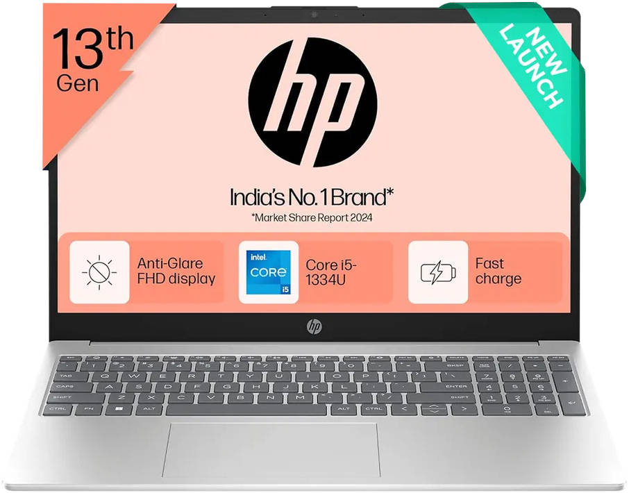 HP 15-fd0492TU (B6MD1PA) Laptop (Core i5 13th Gen/16 GB/512 GB SSD/Windows 11)