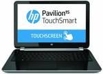 HP Pavilion TouchSmart 15-n024nr (F4G16UA) Laptop (AMD Quad Core/6 GB/500 GB/Windows 8/3 GB)