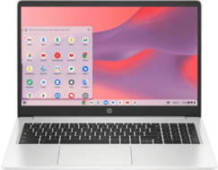 HP Chromebook 15a-na0008TU (72K10PA) Laptop (Intel Celeron Dual Core/4 GB/128 GB eMMC/Google Chrome)