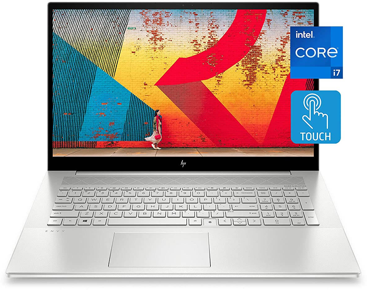 HP ENVY 17-cg1010nr (2W7P4UA) Laptop (Core i7 11th Gen/12 GB/1 TB 256 GB SSD/Windows 10)