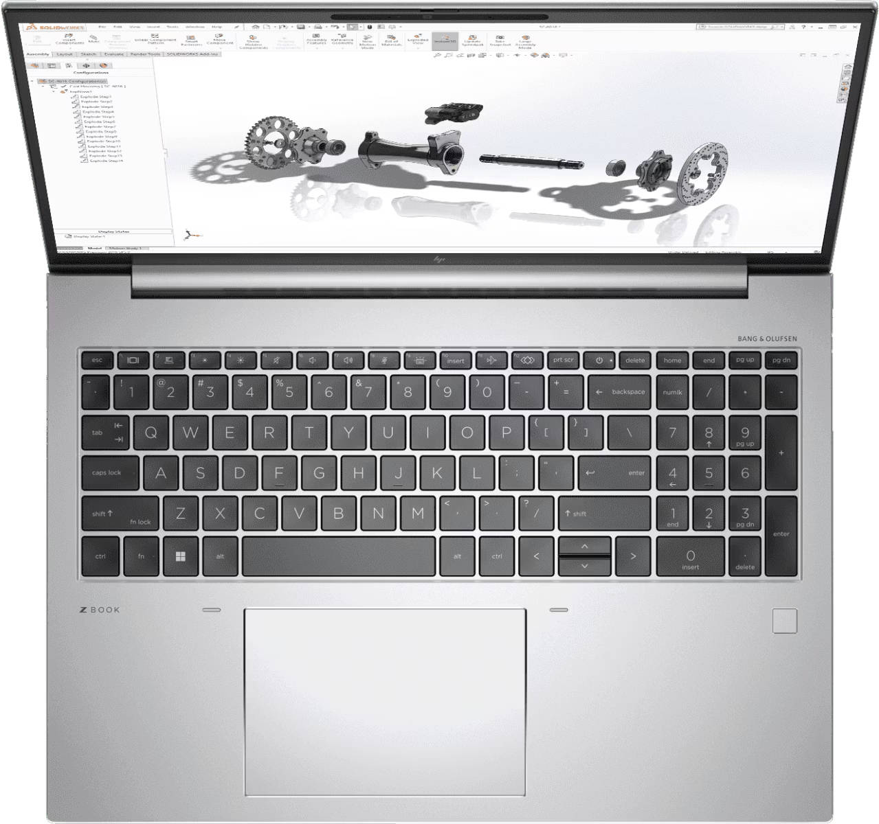 HP ZBook Firefly G10 (8F6D5PA) Laptop (Core i7 13th Gen/16 GB/1 TB SSD/Windows 11/4 GB)