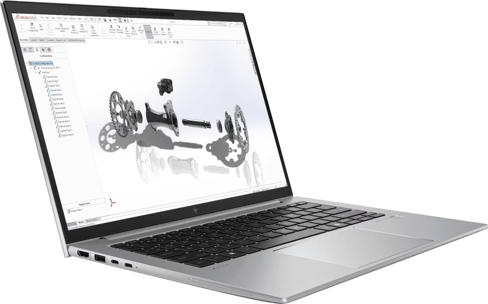 HP ZBook Firefly G11 (A92TXPT) Laptop (Core Ultra 5/16 GB/512 GB SSD/DOS)