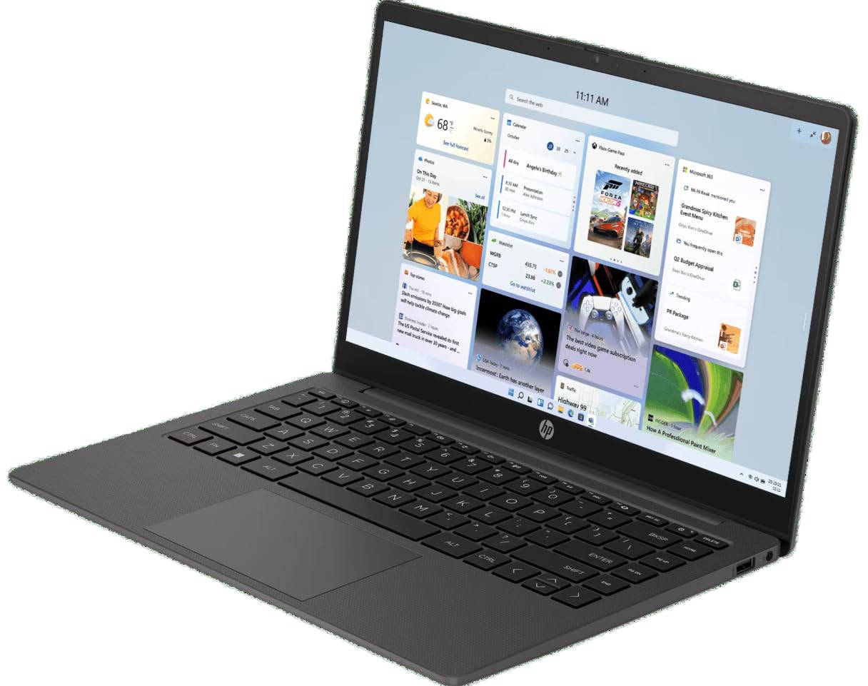 HP 245 G10 (B0WM2PT) Laptop (AMD Quad Core Ryzen 5/8 GB/512 GB SSD/Windows 11)