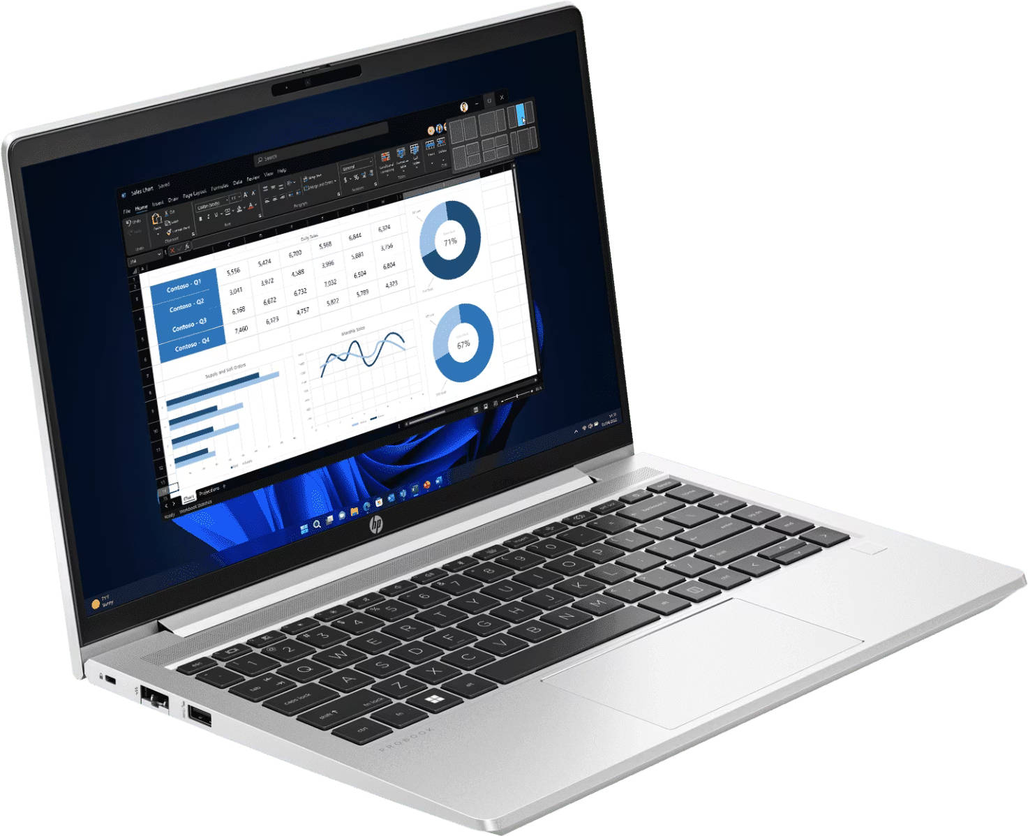 HP ProBook 440 G10 (B10M9PT) Laptop (Core i7 13th Gen/16 GB/512 GB SSD/DOS)