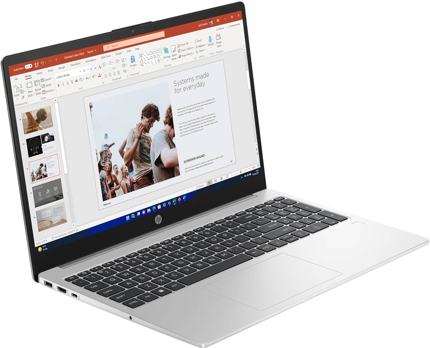 HP 255 G10 (B69V0PT) Laptop (AMD Athlon Silver/8 GB/256 GB SSD/Windows 11)