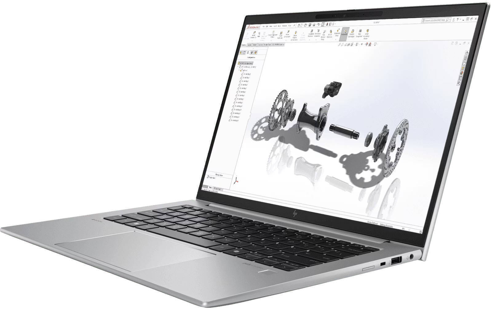 HP ZBook Firefly G11 (B7EQ5PT) Laptop (AMD Octa Core Ryzen 7/16 GB/512 GB SSD/DOS)