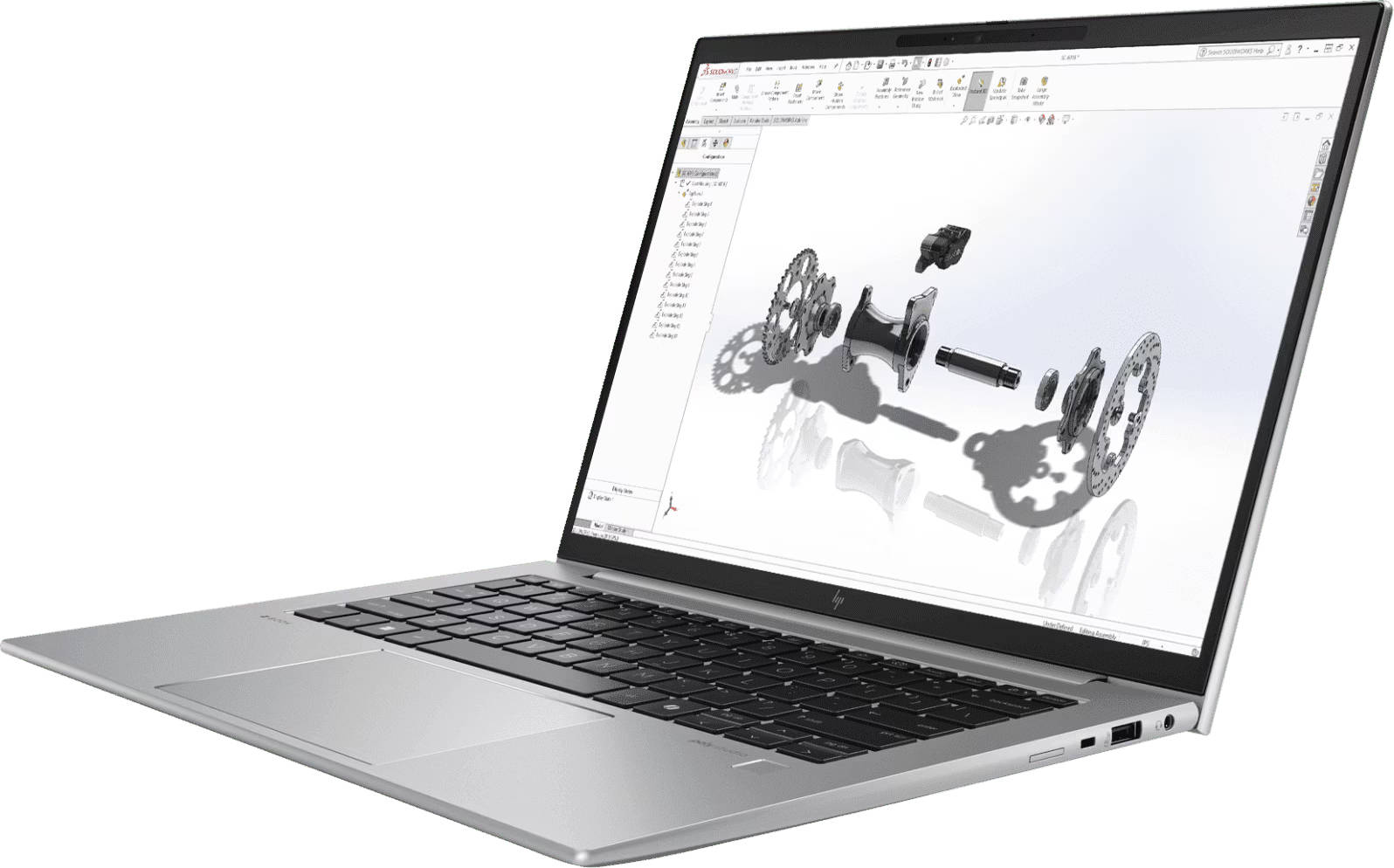 HP ZBook Firefly G11 (B7ER2PT) Laptop (AMD Octa Core Ryzen 7/16 GB/512 GB SSD/Windows 11)