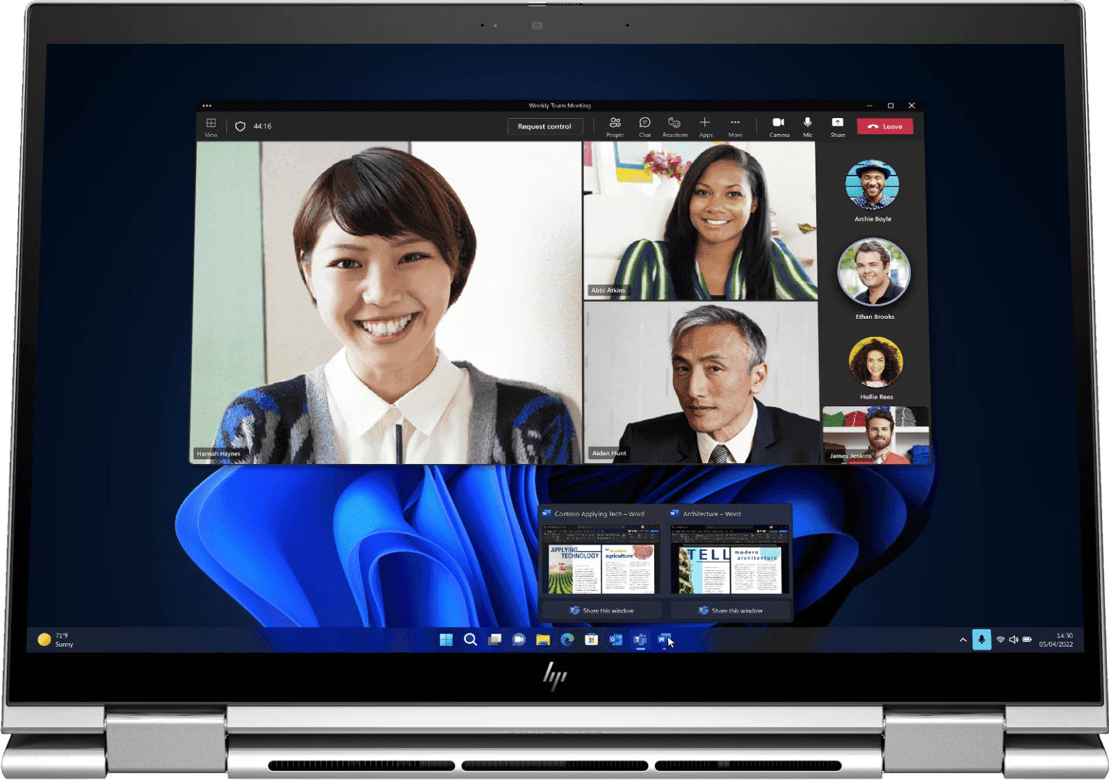 HP Elite x360 830 G11 (B85PZPT) Laptop (Core Ultra 7/32 GB/1 TB SSD/Windows 11)