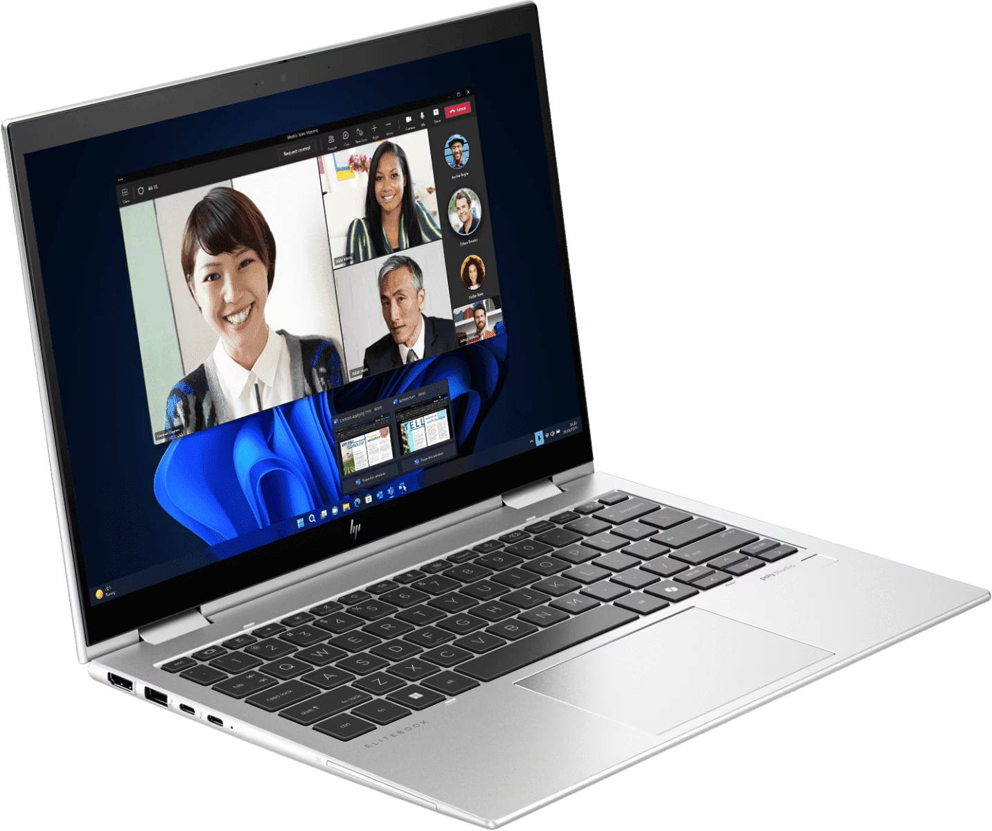 HP Elite x360 1040 G11 (B85XHPT) Laptop (Core Ultra 7/32 GB/1 TB SSD/Windows 11)