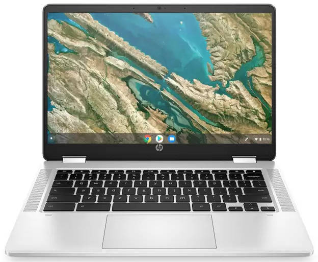 HP Chromebook 14a-ca0506TU (678M8PA) Laptop (Intel Celeron Dual Core/4 GB/64 GB eMMC/Google Chrome)