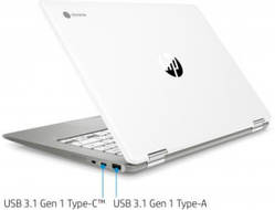 HP Chromebook x360 14b-ca0061wm (9UY16UA) Laptop (Intel Pentium Quad Core/4 GB//Google Chrome)