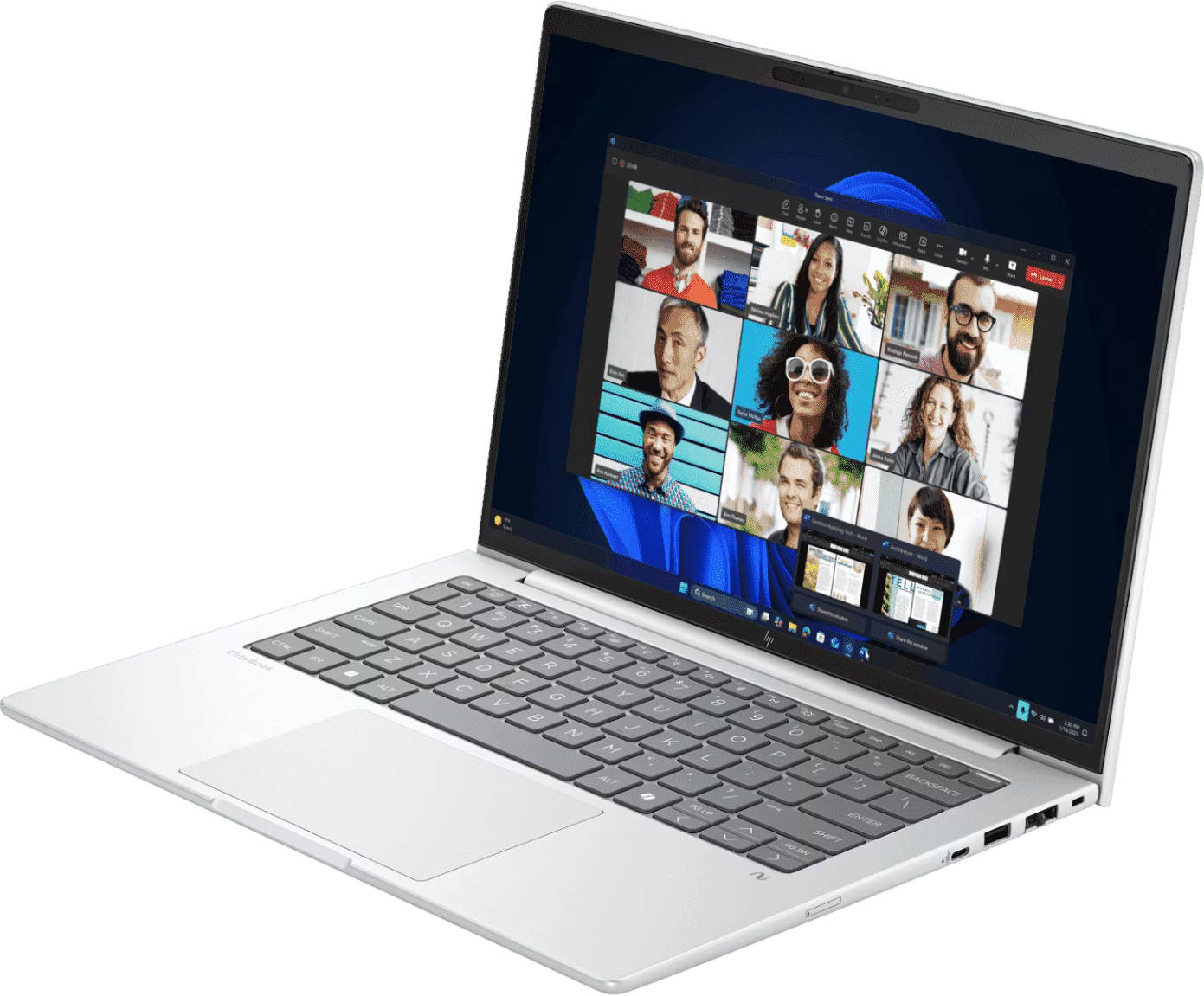 HP EliteBook 8 G1i (C27V7PT) Laptop (Core Ultra 7  Series 2 /16 GB/1 TB SSD/DOS)