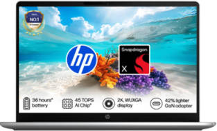 HP OmniBook 3 hz0026QU Laptop (Snapdragon X/16 GB/512 GB SSD/Windows 11)