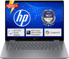 HP OmniBook X Flip 14-fm0099TU (C1QV9PA) Laptop (Core Ultra 5 (Series 2)/16 GB/1 TB SSD/Windows 11/8 GB)