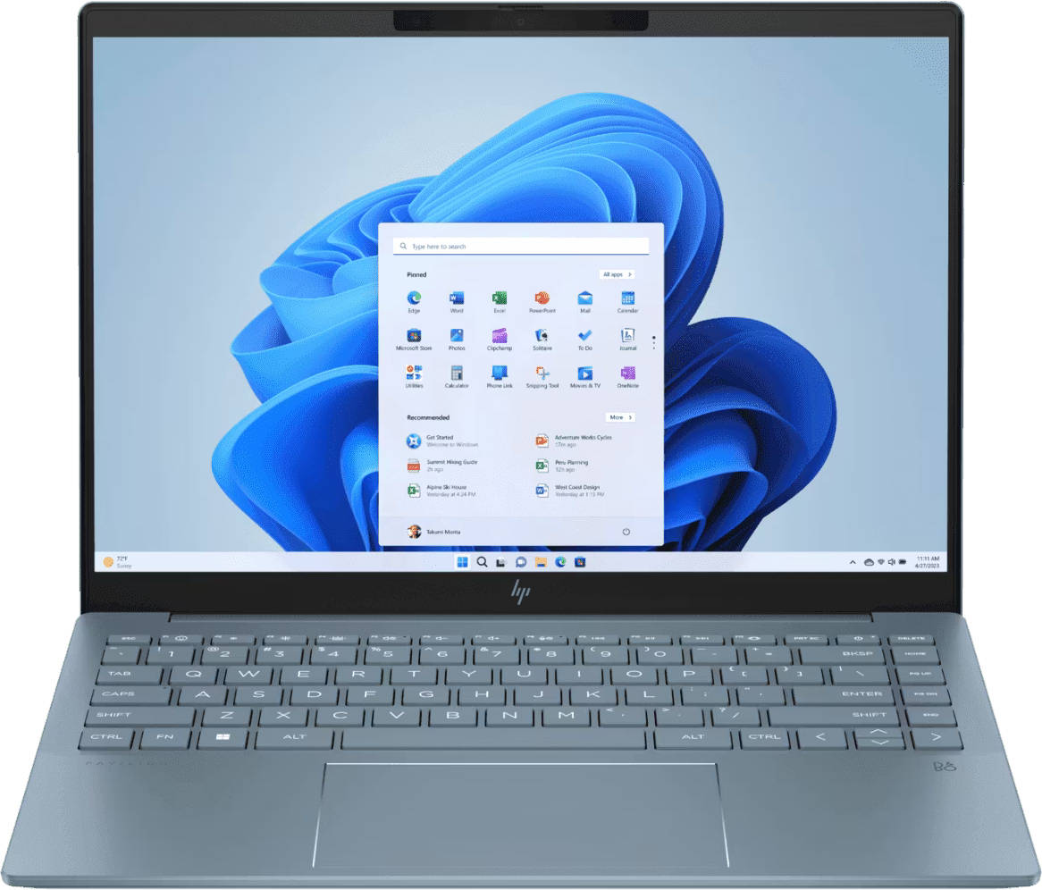 HP Pavilion Plus 14-ew0154TU (92U78PA) Laptop (Core i7 13th Gen/16 GB/1 TB SSD/Windows 11)
