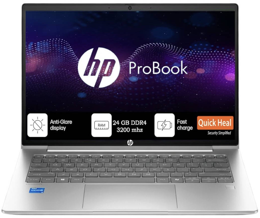 HP ProBook (BJ3T7AT#ACJ) Laptop (Core i5/24 GB/512 GB SSD/Windows 11)