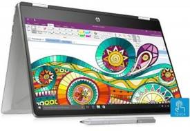 HP Pavilion TouchSmart 14 x360-14-dh1007tu (8GA82PA) Laptop (Core i3 10th Gen/4 GB/256 GB SSD/Windows 10)