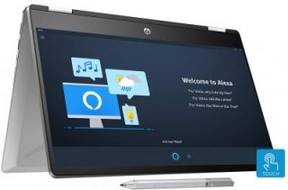HP Pavilion TouchSmart 14 x360-14-dh1008tu (8GA83PA) Laptop (Core i3 10th Gen/4 GB/1 TB 256 GB SSD/Windows 10)