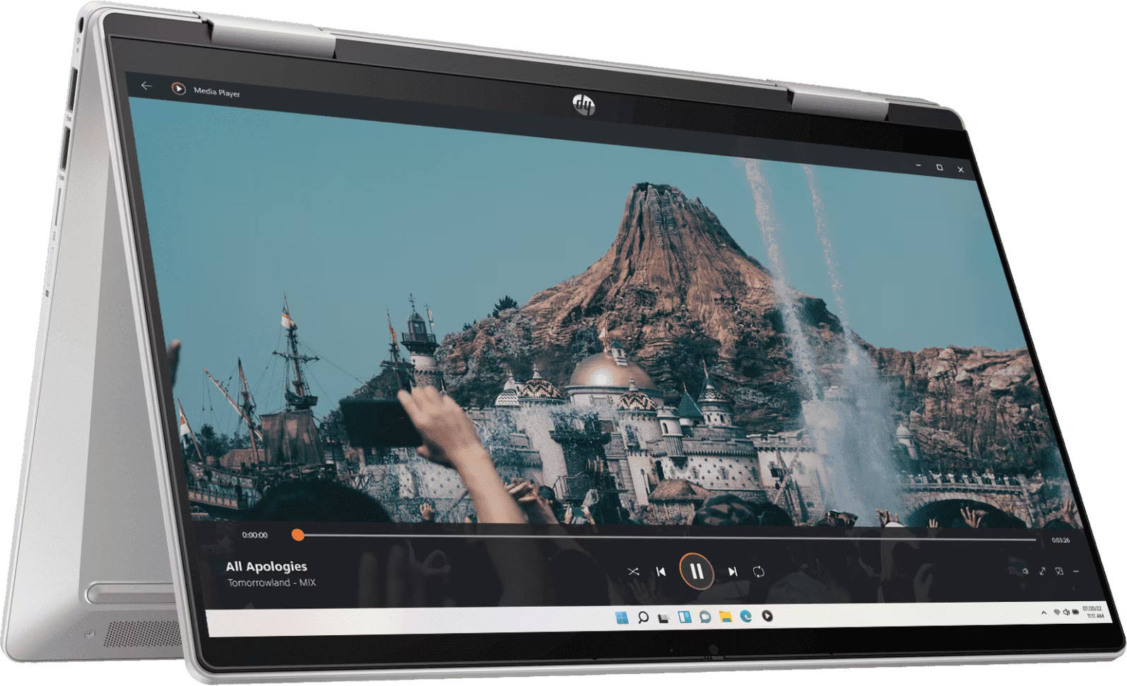 HP Pavilion x360 14-ek0183TU (9C9E1PA) Laptop (Core i3 12th Gen/8 GB/512 GB SSD/Windows 11)