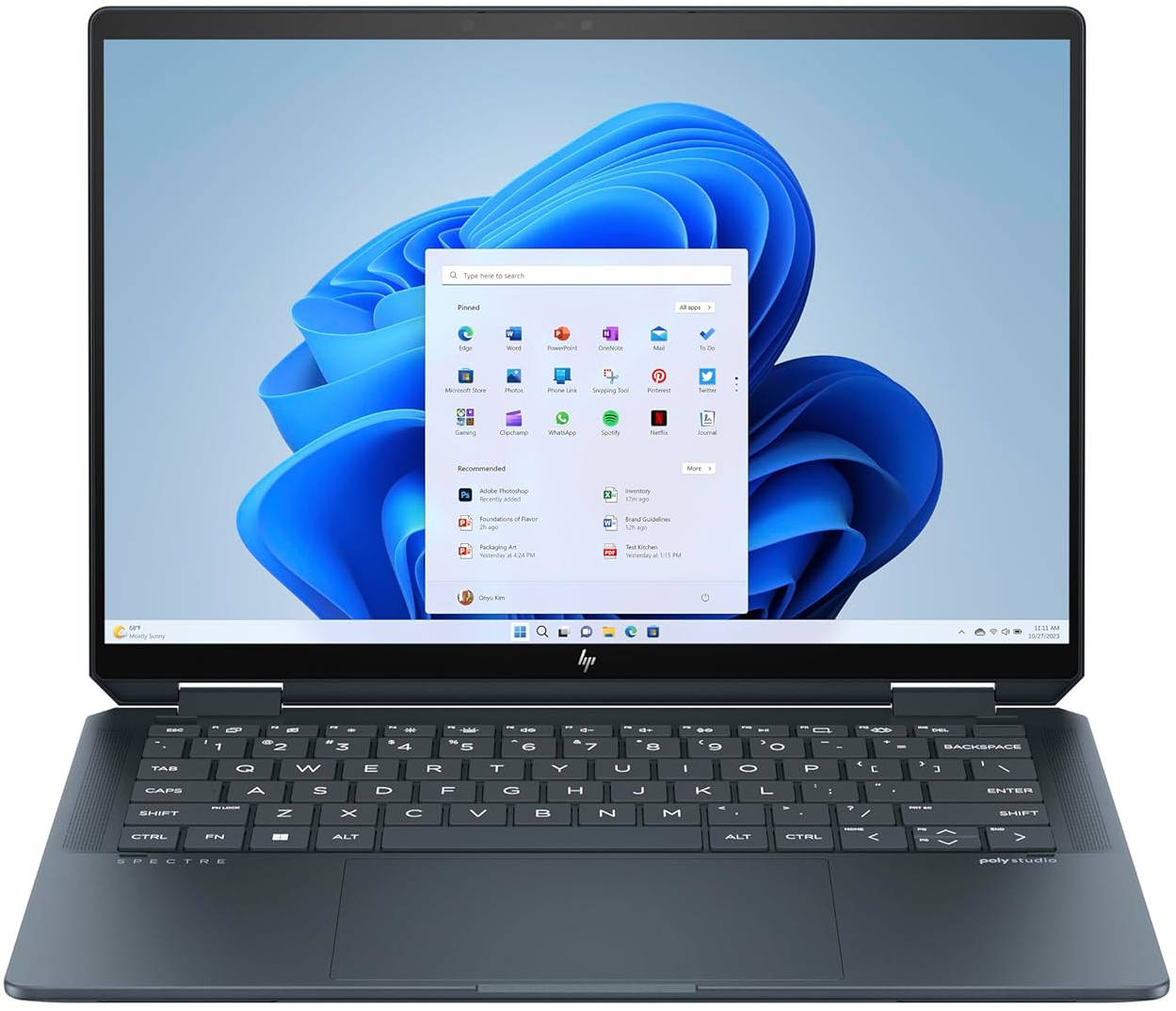 HP Spectre x360 14-eu0556TU (9T8K6PA) Laptop (Intel Core Ultra 7/32 GB/1 TB SSD/Windows 11)