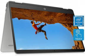 HP Chromebook x360 14a-ca0040nr (4A6G3UA) Laptop (Intel Celeron Quad Core/4 GB/32 GB eMMC/Google Chrome)