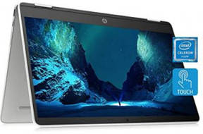 HP Chromebook x360 14a-ca0050nr (4A6G4UA) Laptop (Intel Celeron Dual Core/4 GB/32 GB eMMC/Google Chrome)
