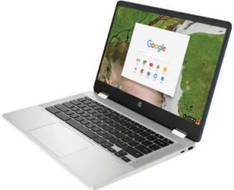 HP Chromebook x360 14a-cb0005AU (4L7Y2PA) Laptop (AMD Celeron Dual Core/4 GB/64 GB eMMC/Google Chrome)